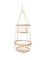 Load image into Gallery viewer, Jhuri Double Hanging Basket
