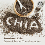 Load image into Gallery viewer, Cold Milled Raw Chia Ground - Omega-3 &amp; Fiber Superfood Jar
