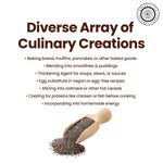 Load image into Gallery viewer, Cold Milled Raw Chia Ground - Omega-3 &amp; Fiber Superfood Jar

