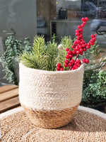 Load image into Gallery viewer, Amari Loop Bin - Natural
